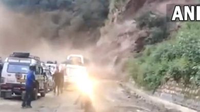 Photo of उत्तराखंड के रुद्रपायग में लैंडस्लाइड की वजह रास्ता बंद