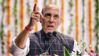 Photo of चीन बॉर्डर पर सेना के जवानों के साथ दशहरा मनाएंगे रक्षा मंत्री राजनाथ सिंह