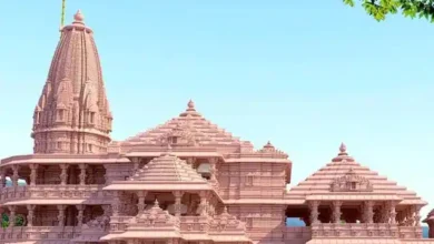 Photo of अयोध्या में श्रीरामजन्मभूमि में मंदिर का निर्माण युद्धस्तर पर चल रहा, 13 फिट ऊंचाई तक निर्माण पूरा