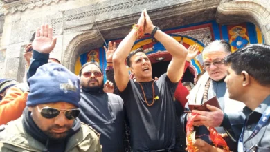 Photo of बॉलीवुड एक्टर अक्षय कुमार ने केदारनाथ धाम का किया  दर्शन…