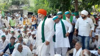 Photo of मुजफ्फरनगर: एसएसपी ऑफिस पर भाकियू का प्रदर्शन, ट्रैक्टरों से पहुंचे सैकड़ों कार्यकर्ता