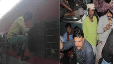 Photo of छठ पूजा : ट्रेन की खिड़कियां बनीं दरवाजा, कोई चौखट तो कोई शौचालय के पास कर रहा सफर; पढ़िये पूरा मामला