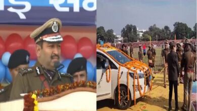 Photo of डीजीपी अशोक कुमार विदाई समारोह में अनुभव साझा करते वक्त हुए भावुक