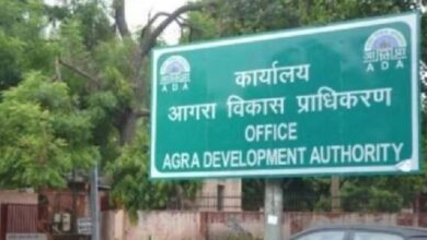 Photo of आगरा : अवैध निर्माण पर चला एडीए का बुलडोजर