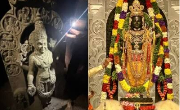 Photo of अयोध्या से 1600 किमी दूर हुआ चमत्कार! नदी में मिली हजार साल पुरानी भगवान विष्णु की प्रतिमा