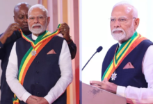 Photo of पीएम मोदी को घाना के राष्ट्रीय सम्मान से किया गया सम्मानित