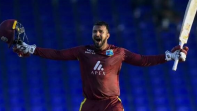 Photo of नेपाल की टीम इतिहास रचने से चूकी, सिमंड्स और जांगू ने वेस्‍टइंडीज की बचाई लाज