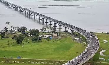 Photo of  बिहार में बन रहा ढोला‑सदिया सेतु से भी बड़ा पुल