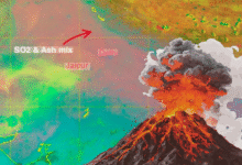 Photo of भारत कैसे पहुंची इथियोपिया में फटे ज्वालामुखी की राख जानें