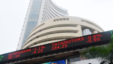 Photo of लाल निशान में खुले सेंसेक्स-निफ्टी