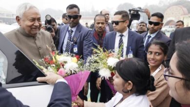 Photo of सरस मेला में पहुंचे सीएम नीतीश कुमार, हस्तशिल्प व हस्तकरघा उत्पादों का किया अवलोकन