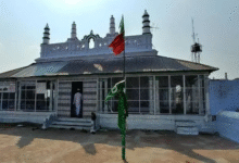 Photo of तिरुप्पारनकुंड्रम दरगाह पर फहराया गया उत्सव का झंडा