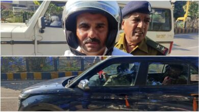 Photo of ग्वालियर: ट्रैफिक सिपाही को कार चालक ने 100 मीटर तक घसीटा..