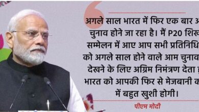 Photo of पी-20 समिट में बोले PM मोदी, ‘संघर्ष की वजह से दुनिया संकटों से जूझ रही’…
