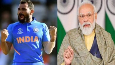 Photo of पीएम मोदी ने मोहम्मद शमी की शानदार गेंदबाजी की  तारीफ