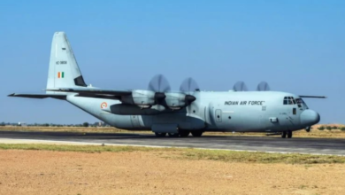 Photo of पहली बार रात के अंधेरे में कारगिल हवाई पट्टी उतरा IAF का हरक्यूलिस विमान