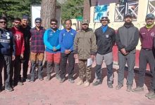 Photo of उत्तरकाशी: माउंट थेलू के आरोहण के लिए पुणे का छह सदस्य दल रवाना
