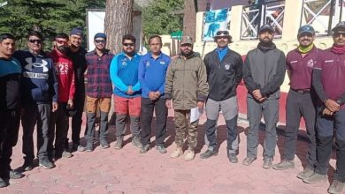 Photo of उत्तरकाशी: माउंट थेलू के आरोहण के लिए पुणे का छह सदस्य दल रवाना