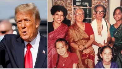 Photo of कमला हैरिस की नस्लीय पहचान पर ट्रंप का फिर हमला