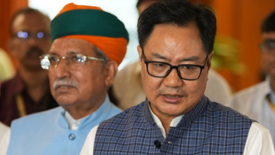 Photo of उपराष्ट्रपति चुनाव को लेकर रिजिजू का विपक्ष पर तंज