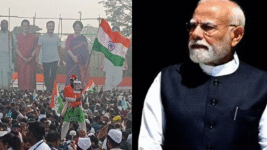 Photo of पीएम मोदी के खिलाफ लगाए गए आपत्तिजनक नारों पर भाजपा का कांग्रेस पर हमला