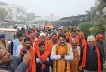 Photo of पटना में रोड शो के बाद प्रदेश अध्यक्ष की कुर्सी पर बैठे सरावगी