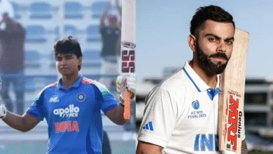 Photo of वैभव सूर्यवंशी ने विराट को पीछे छोड़ने पर दिया मजेदार रिएक्शन