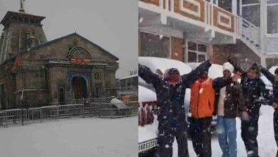Photo of उत्तराखंड में बारिश-बर्फबारी: सफेद चादर में लिपटे पहाड़