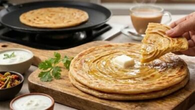 Photo of घर पर ट्राई करें एकदम क्रिस्पी और लच्छेदार पराठे बनाने का यह तरीका