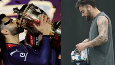 Photo of RCB को दोबारा चैंपियन बनाने के लिए Virat Kohli ने थामा बल्ला, नेट्स में बहाया पसीना