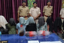 Photo of जमुई पुलिस की बड़ी कार्रवाई, डकैती की प्लानिंग कर रहे 8 अपराधियों को किया गिरफ्तार