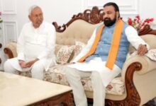 Photo of जदयू अध्यक्ष नीतीश कुमार सीएम सम्राट चौधरी से मिलने पहुंचे, विजय चौधरी थे साथ