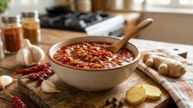 Photo of शेजवान चटनी रेसिपी: बाजार वाला लाल रंग और तीखापन पाने का सबसे आसान तरीका