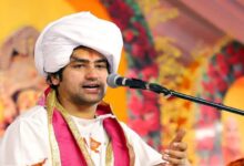 Photo of नीलकंठ पर्वत की तलहटी के पास ध्यान गुफा में साधनारत हैं धीरेंद्र शास्त्री