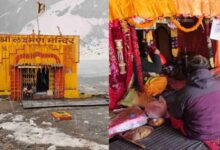 Photo of लोकपाल लक्ष्मण मंदिर के द्वार खुले, गोविंदघाट से पहला जत्था रवाना